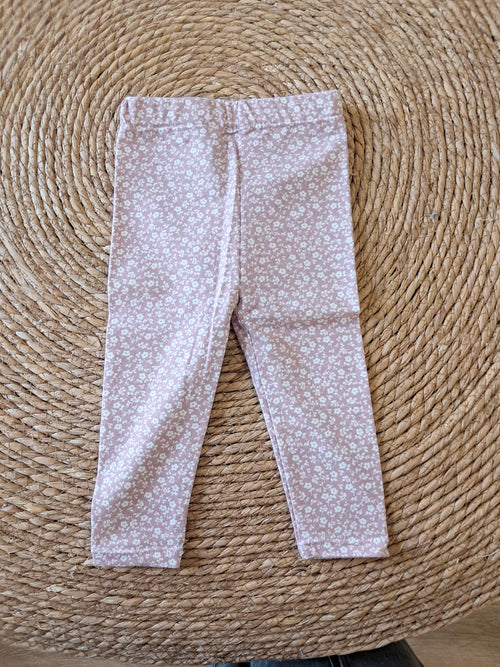 Broekje roze minibloem