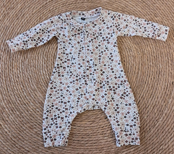 Boxpakje bloem bruin paars