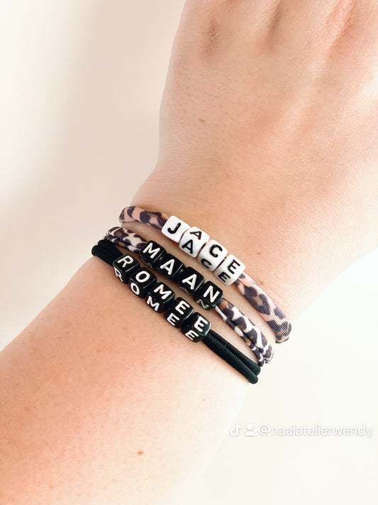 Naam armbandje