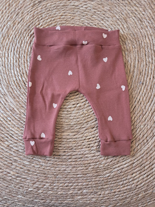 Broekje rib hartjes