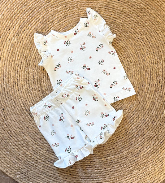Minibloem ruffle short