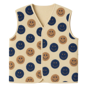 Teddy gilet smiley pre order