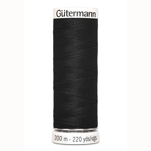 Gütermann 748277 Polyester allesnaaigaren 200 meter dikte 100 - Kleur 000