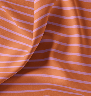 Longesleeve oranje roze gestreept