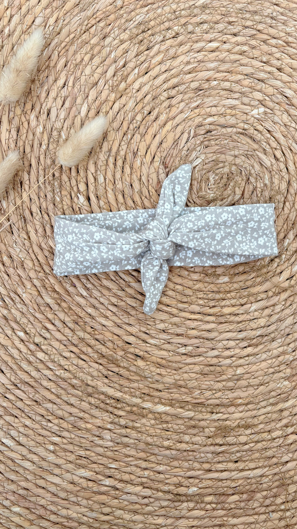 Haarband millefleur taupe