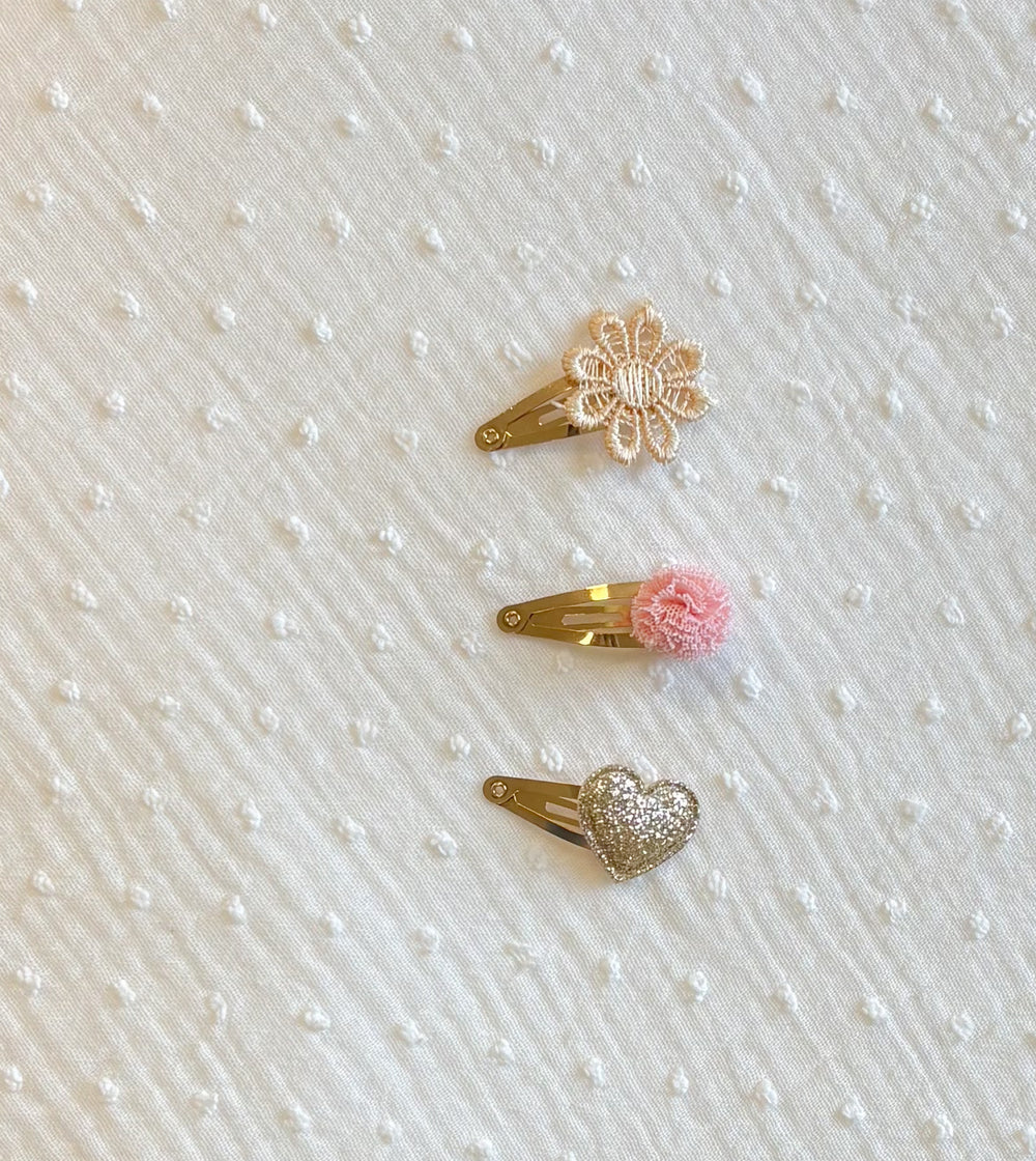 Set van 3 haarspelden