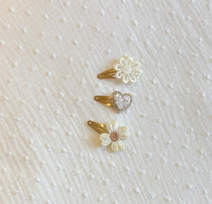 Set van 3 haarspelden