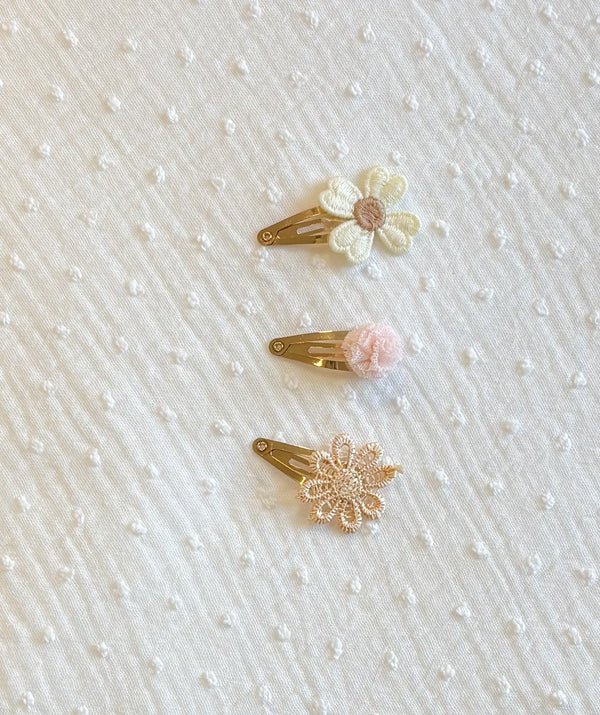 Set van 3 haarspelden